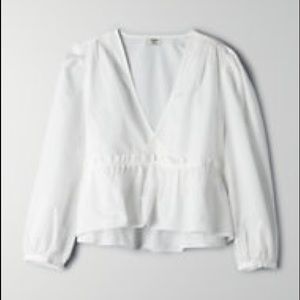 Aritzia Sunday Best Jinx Blouse, Size S